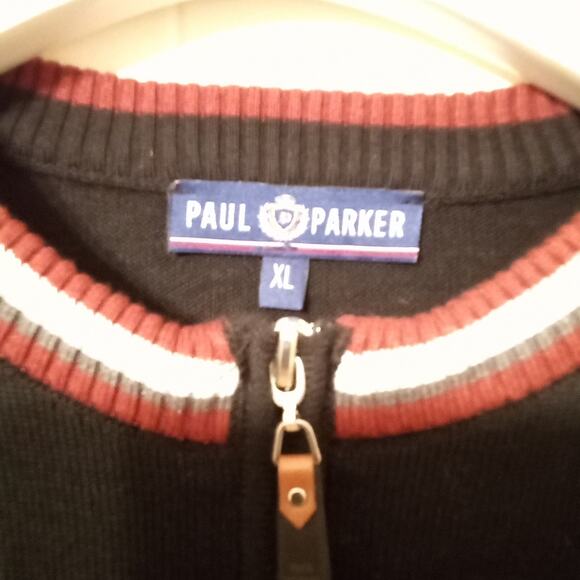 Paul parker quarter zip sweater. Size XL - Picture 3 of 4